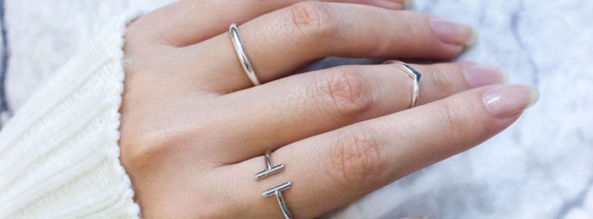 Plain Sterling Silver Rings